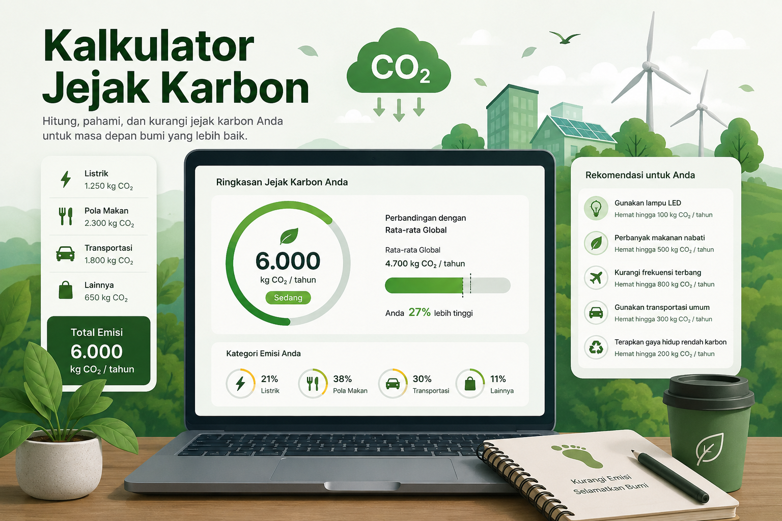 Kalkulator Jejak Karbon